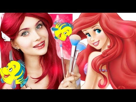 видео: Повторяю макияж принцесс Диснея 👑 АРИЭЛЬ Русалочка | Лисса
