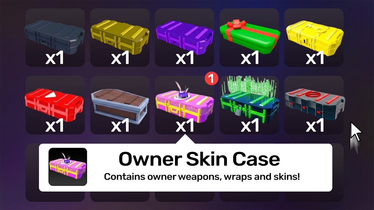 I Opened EVERY Skin Case In Rivals!