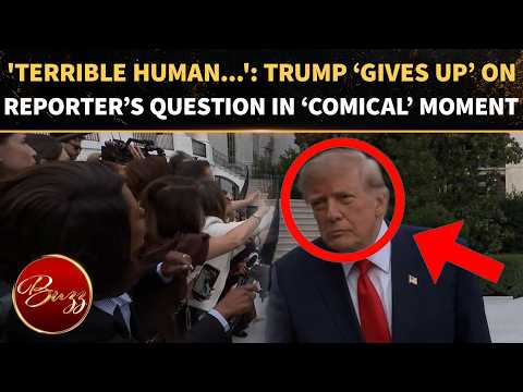 Trump Left AWKWARDLY Stumped? POTUS Shrugs Off Reporter After 'NOT UNDERSTANDING' What He's Asking