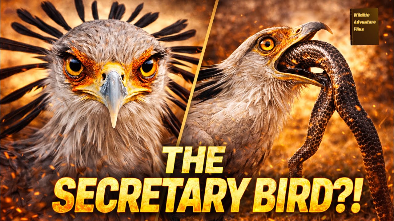 The Secretary Bird: Africa’s Elegant Snake Killer