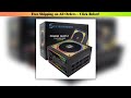 1000W ATX PC Power Supply LED Fan RGB PSU Fully Modular 90-264V 20+4PIN Ultra-Quiet for Desktop