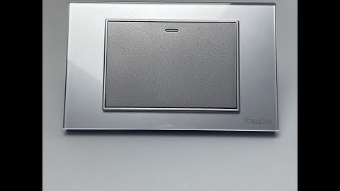 Công Tắc Điện Âm tường Mặt Kính Cường Lực TENKO I Tenko.com.vn