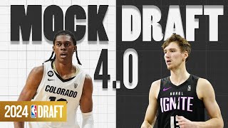 2024 NBA Mock Draft 4.0 | The Lottery is Set