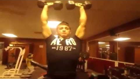 Fitness Friday - Arnold Press - Shoulder Exercise - Proper Form Tutorial