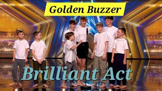 Golden Buzzer Dance Routine by Phoenix Boys makes Bruno Very Emotional  | Auditions | BGT 2024