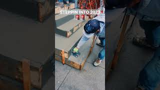 How To Finish Concrete Steps..