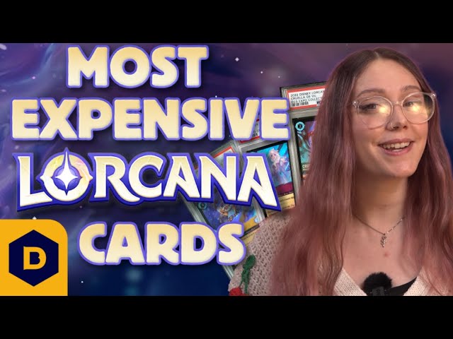 The most expensive Lorcana cards - YouTube