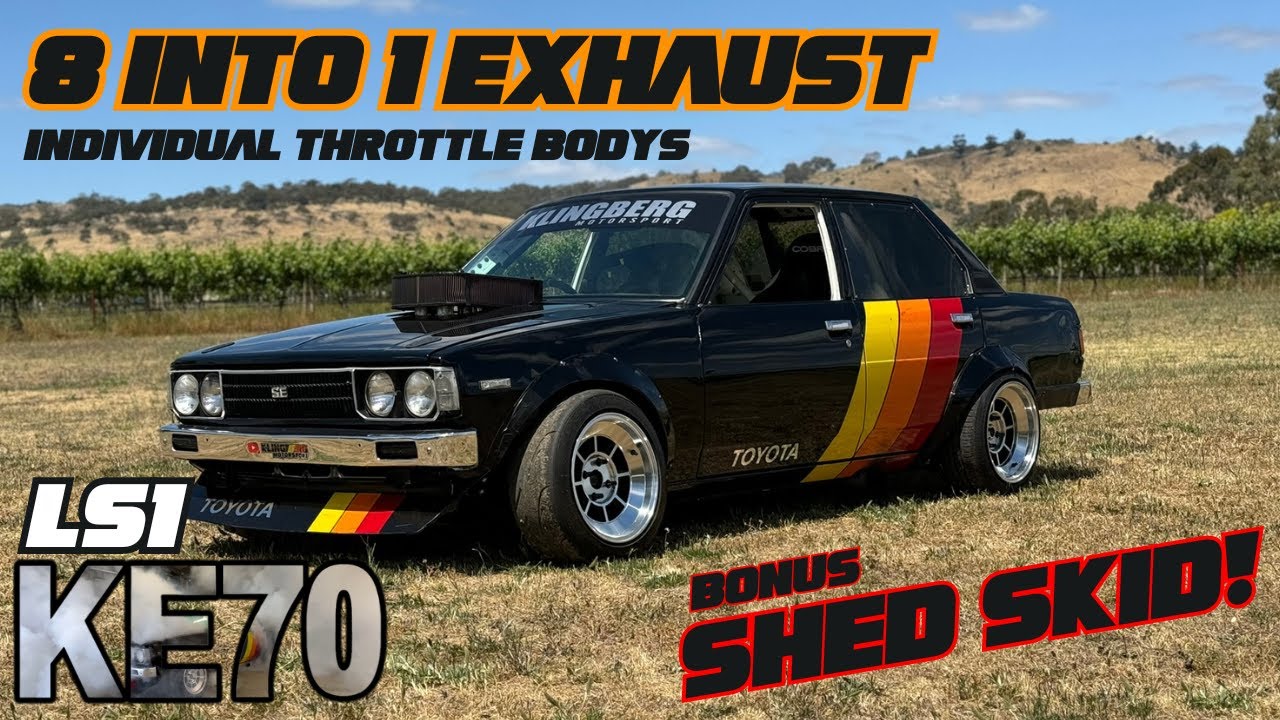 TO1 TOO チャン　ポラロイド 420hp 8 into 1 Exhaust V8 Toyota Corolla Build Breakdown