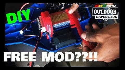 DIY: Cheap Traxxas Battery Expansion Kit for 2wd Slash / Rustler / Bandit
