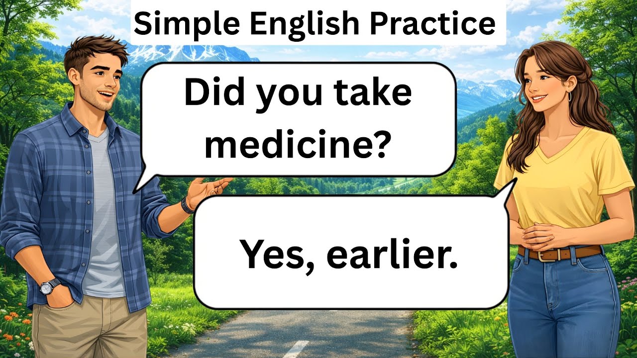 ✅✅Simple English Conversation | Slow English Listening and Speaking Practice