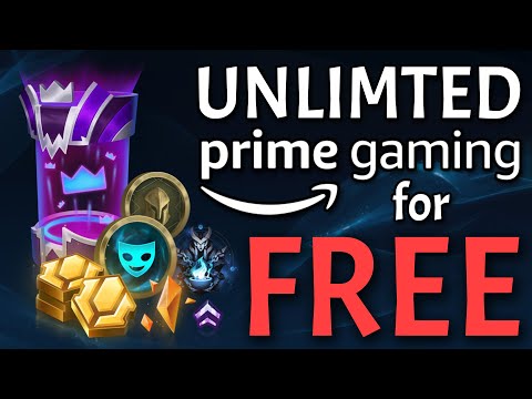 Get Prime Gaming Rewards for FREE! 650 RP, skin and more!