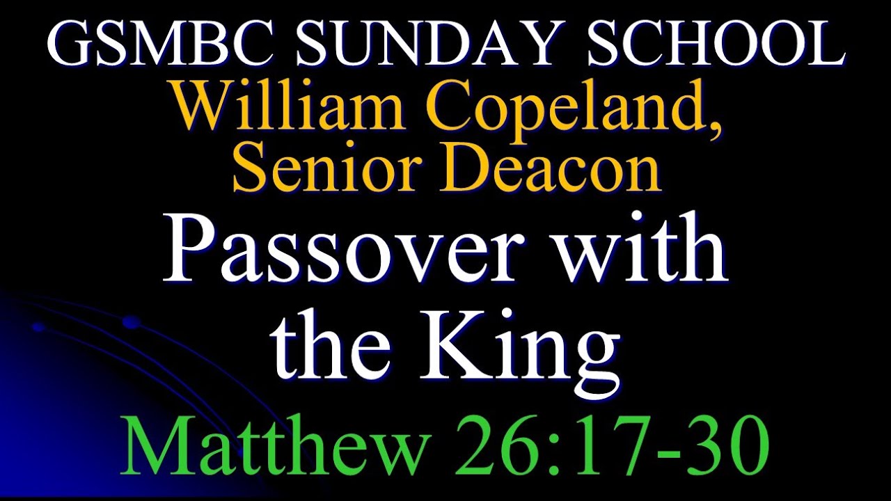 Greater Second Missionary Baptist Church STAND STILL Exodus 141314