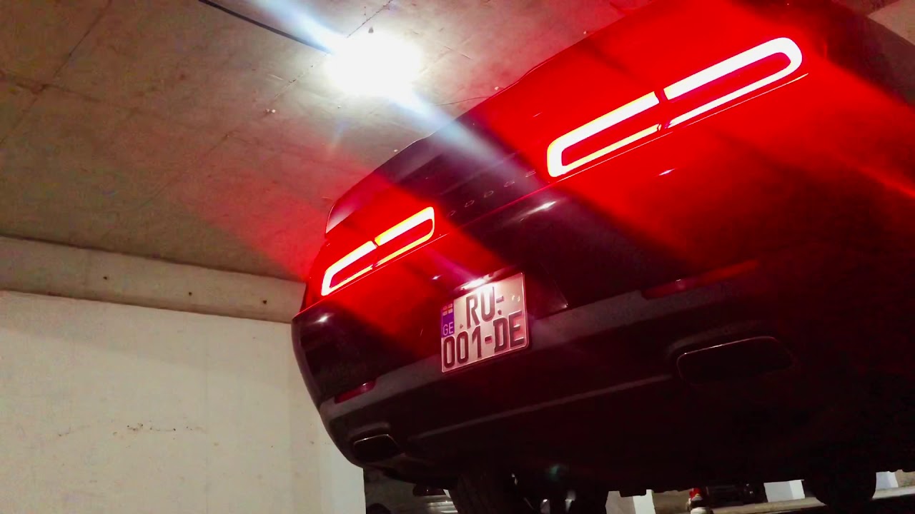 Dodge Challenger SXT Sound - YouTube