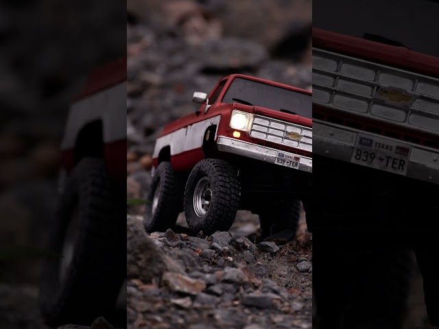Hit the trails with the FCX18 K10! 🚗💨#FCX18 #K10 #fmsmodel #shorts #rcadventure #chevy