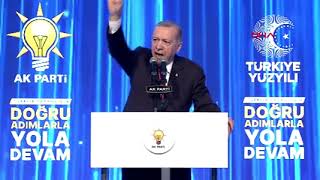Ankara Erdoğan, Ak Parti Seçim Beyannamesi Ve Milletvekili Aday Tanıtım Toplantısında Konuştu