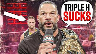 I QUIT RAW !!!