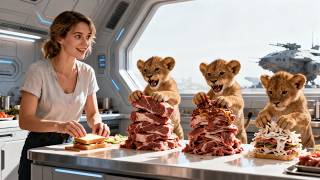 Predator Cubs Watched Her Make a Sandwich—Now They Build Meat Piles And Call Them Human Food | HFY