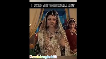 Everyone is shoking when jodha wear mugal pluse Indian libaas#jo #jodha #trendingreels #shorts