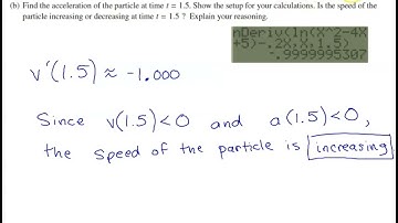 2024 AP Calculus AB Free Response Question #2