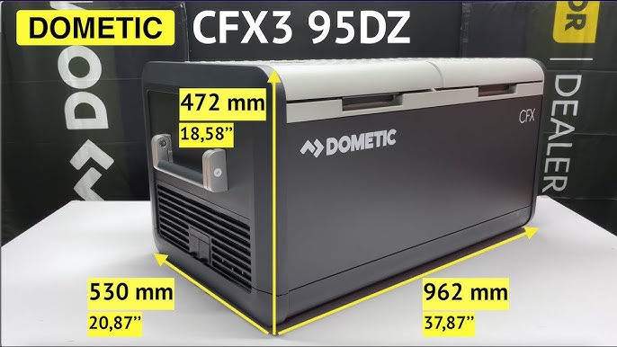 Dometic TropiCool TCX 21 thermoelectric cooler test cooling 12V VS