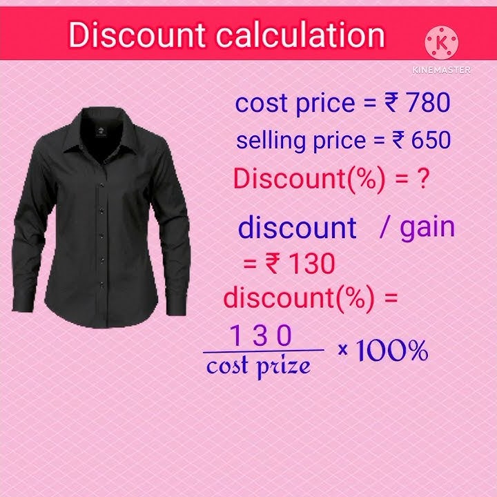 Download lagu Discount calculation | convert into percent | #shorts