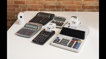 How to replace the paper in your adding machine or printing calculator
