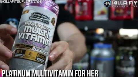 Muscletech platinum multivitamin for her reviews năm 2024
