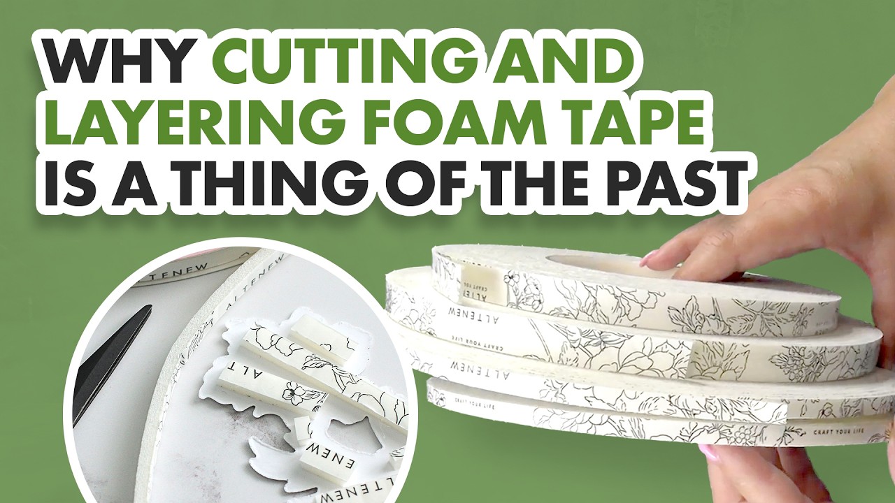 Instant Dimension Foam Tape - 1/16&