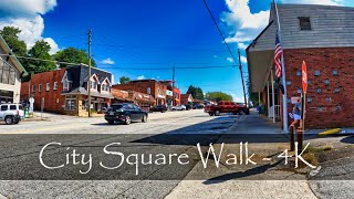 Clayton, Georgia  City Square Tour  Walking USA