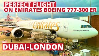 Trip Report | Emirates Boeing 777-300 ER | Dubai -London | Emirates economy class | Perfect flight