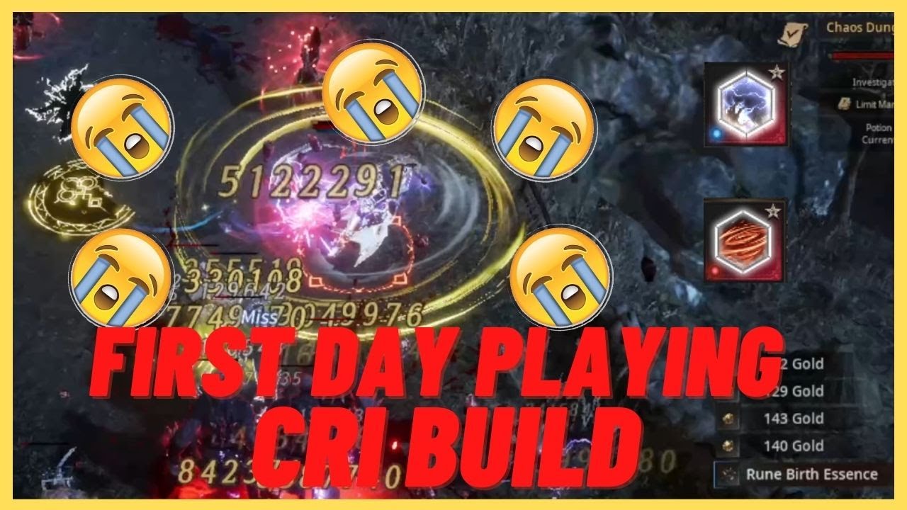 1st day playing Cri Build (Whirlwind + Lighting Chain) TT undecember