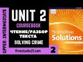 Solutions Upper-Intermediate SB | Unit 2 | чтение текста Solving Crime -2