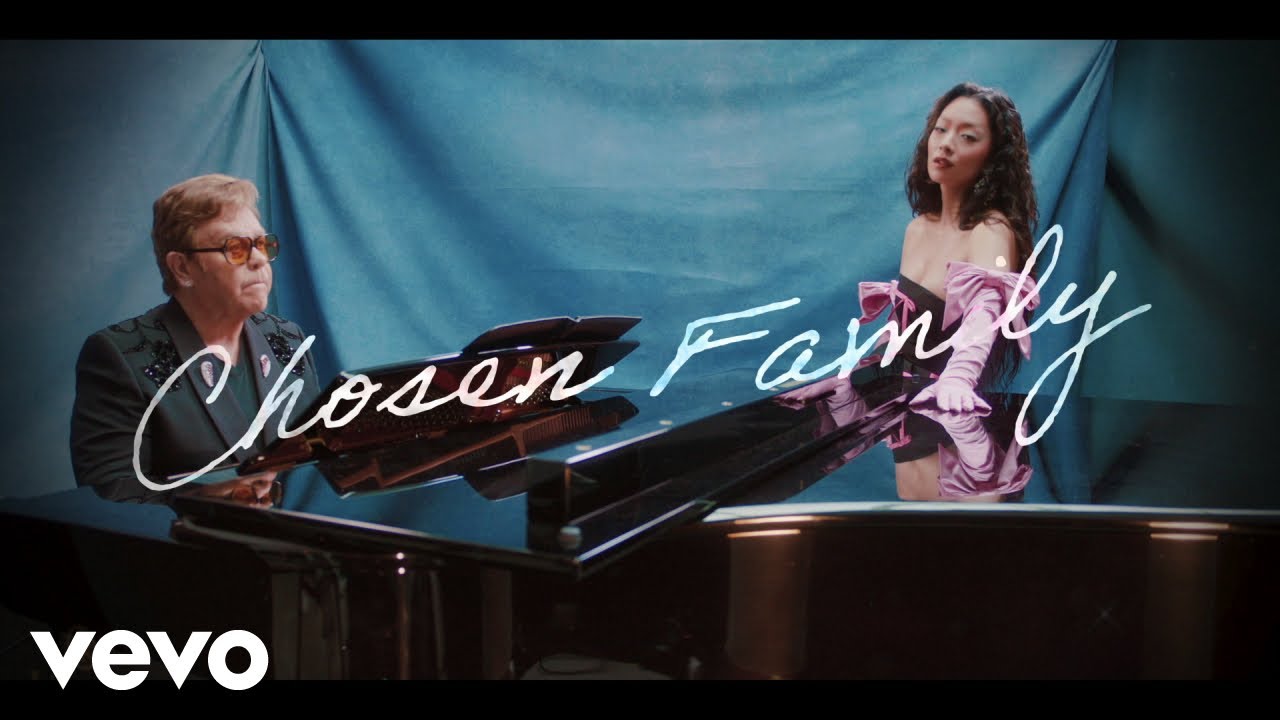 Rina Sawayama Elton John   Chosen Family Performance Lyric Video