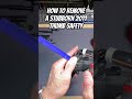 How to remove a stuck thumb safety on a 1911 or 2011