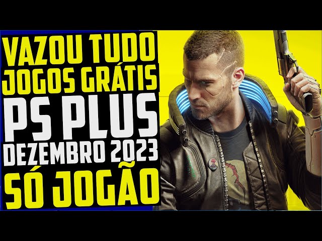 VAZ0U TUD0?! JOGOS PSN PLUS DEZEMBRO 2023! SÓ JOGÃO! 