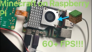 I got Minecraft to run on the Raspberry Pi 5 at over 60+FPS!