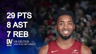 Donovan Mitchell vs Celtics 29 pts 8 ast 7 reb | May 09, 2024 |