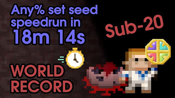 Set Seed Glitchless Any% Speedrun FORMER WORLD RECORD - Shattered Pixel Dungeon - in 18m 14s