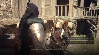 Live gameplay on PS5 Dragon's Dogma 2. Magic Archer