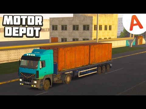 Видео: Перевожу Контейнеры - Motor Depot (мобильные игры)