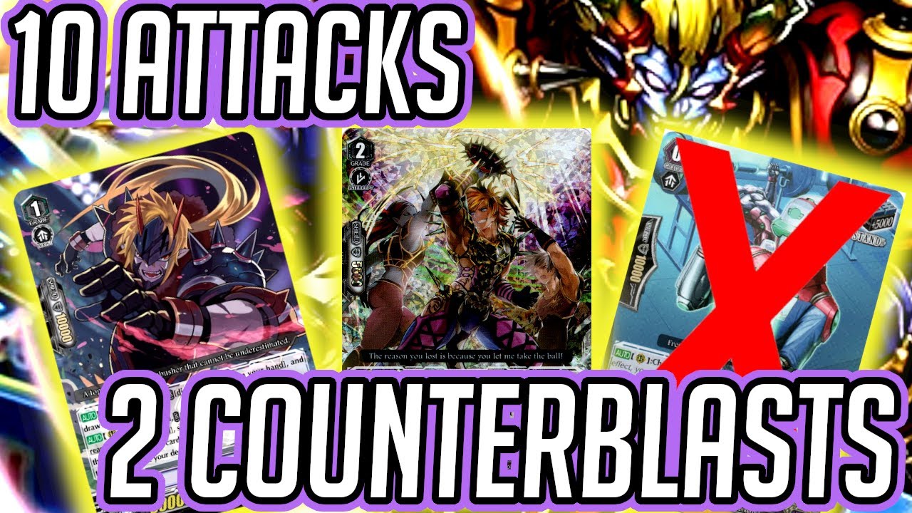 10 Attacks 2 Counterblasts | Gally Gabalus Combo | Video Guide | No Instructor **In Hand**