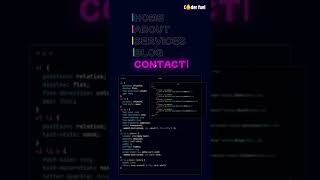 Stunning Navbar Hover Effect Poster | HTML & CSS Tutorial | Animated Responsive