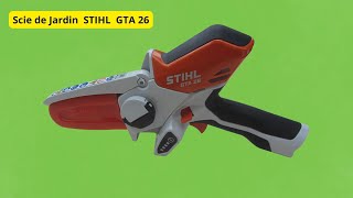 SCIE DE JARDIN STIHL GTA 26