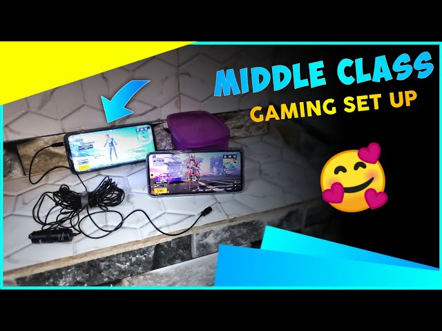 MIDDLE CLASS GAMING SET UP 🔥 VERY DIFFICULT 🥵 + ROOM TOUR || @Sameertgop class=