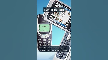 Fun Tech Fact - Did you know?!? The first ever text message was sent in 1992...
