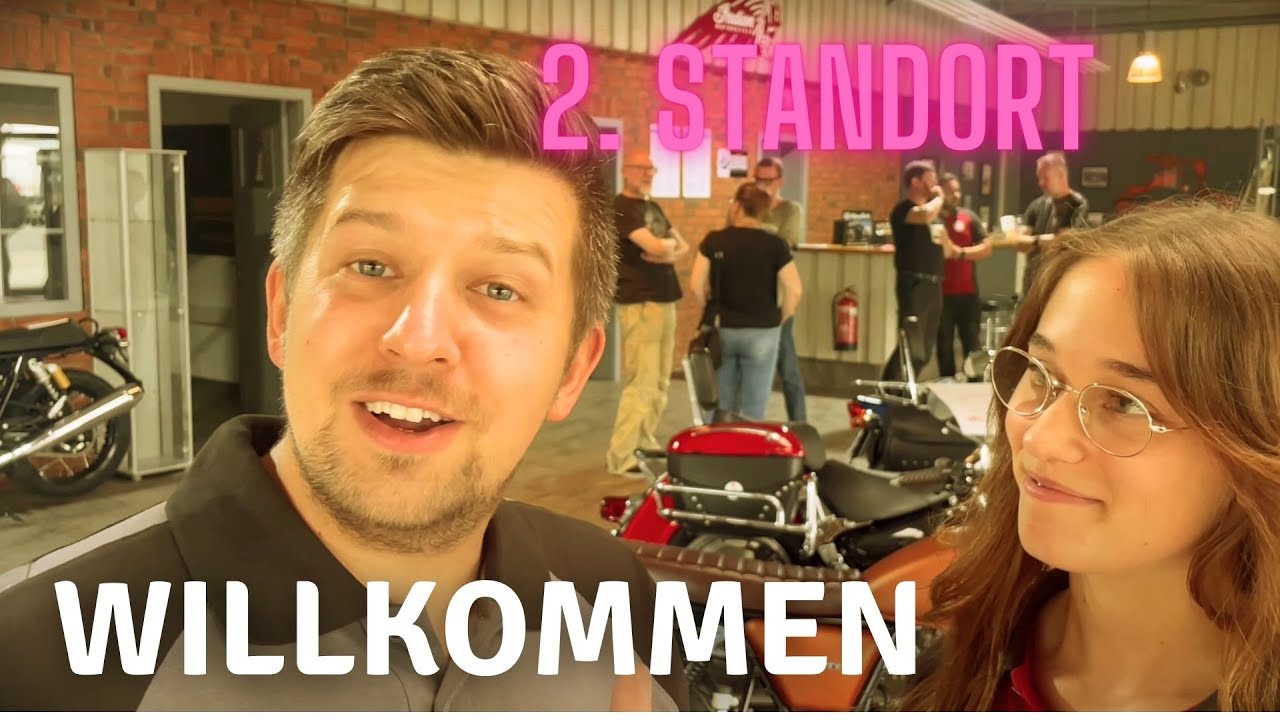 Eröffnung des Bikerpoint Classic Store, das Modern Classic Paradies