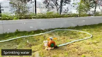 Funny Outdoor Water Spray Cute Snail Summer Garden Water sprinkler Toys