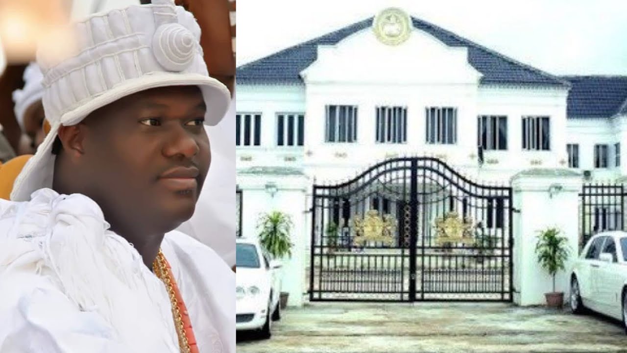 ALLEGED FIRE OUTBREAK OONI 'S PALACE INTACT OONI ADEYEYE OGUNWUSI