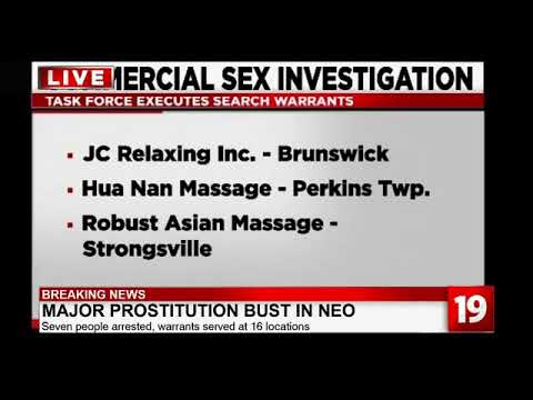 16 northern Ohio massage parlors raided in commercial sex investigation; 7 indicted