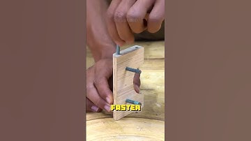 Simple Jig That Guarantees Perfect Tool Sharpening #shorts #woodworking #DIY #woodworkinghacks